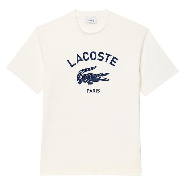 Lacoste Kurzarmshirt T-Shirt mit großem Krokodil-Print günstig online kaufen