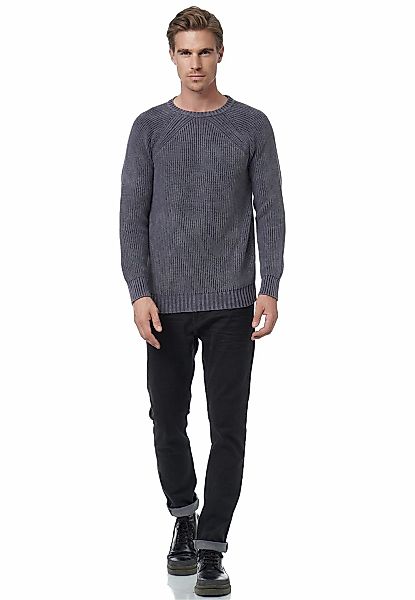Rusty Neal Strickpullover, im einfarbigen Design günstig online kaufen