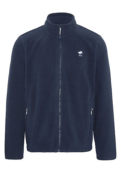 Polo Sylt Fleecejacke mit Label-Stitchings günstig online kaufen