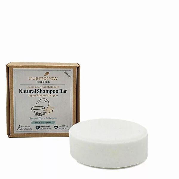 Truemorrow Natural Shampoo Bar - Festes Shampoo Mit Bio-arganöl Und Jojobaö günstig online kaufen