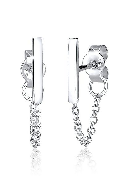 Elli Paar Ohrhänger Stecker Stab mit Kette 925 silber günstig online kaufen
