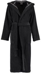 Cawö Home Damen Bademantel Kapuze 827 - Farbe: weiß - 67 - XL günstig online kaufen