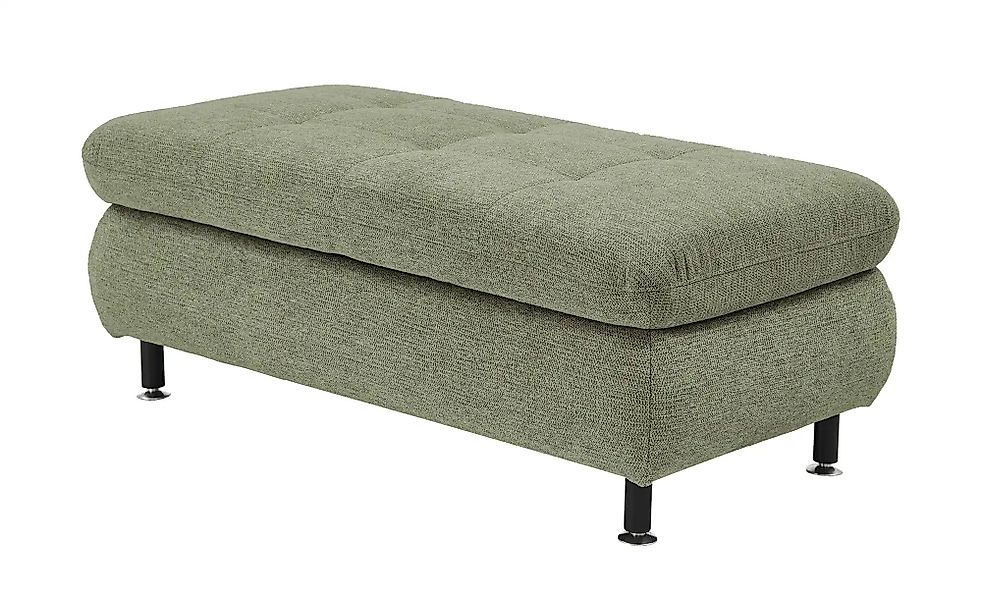 Lounge Collection Polsterhocker  Liora ¦ grün ¦ Maße (cm): B: 129 H: 47 T: günstig online kaufen