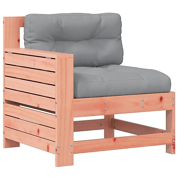 vidaXL Gartensofa mit Armlehne und Kissen Massivholz Douglasie 844917 günstig online kaufen