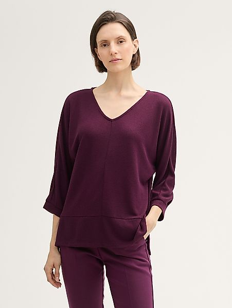 TOM TAILOR 3/4-Arm-Shirt Loose Fit Shirt günstig online kaufen