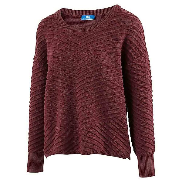 Tbs Circepul Pullover Mit Rundhalsausschnitt XL Red günstig online kaufen