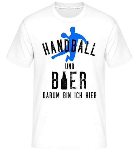 Handball Und Bier · Shirtinator Männer T-Shirt günstig online kaufen