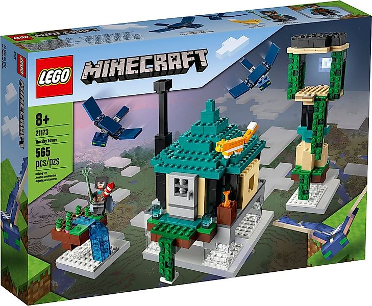 LEGO® LEGO® Minecraft 21173 Der Himmelsturm Konstruktionsspielsteine, (565 günstig online kaufen