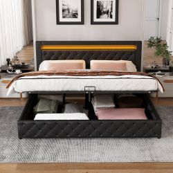REDOM Polsterbett Polsterbett Doppelbett Stauraumbett Bett günstig online kaufen