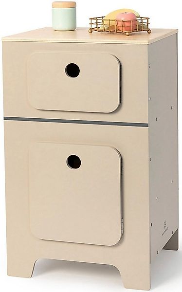 MUSTERKIND® Kinder-Kühlschrank Mix & Match, warmgrau/natur günstig online kaufen
