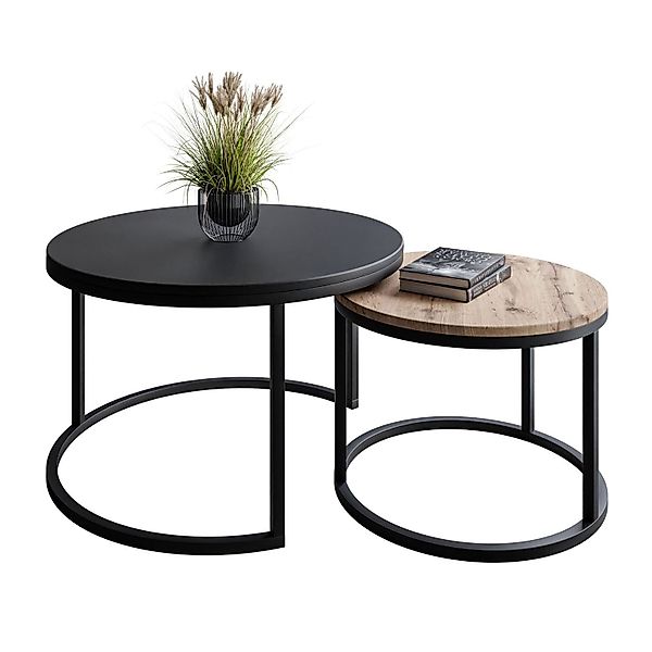 Lookway Couchtisch CIRI MIX 2in1 Runder günstig online kaufen