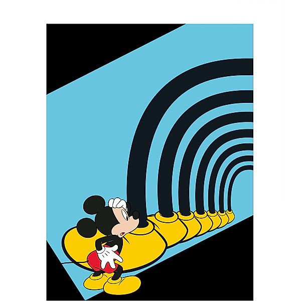 Komar Bild "Mickey Mouse Foot Tunnel", Disney, (1 St.), Wandbild zur Dekora günstig online kaufen