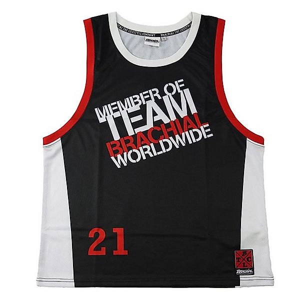 BRACHIAL THE LIFESTYLE COMPANY Muskelshirt Brachial Tank-Top "Team" schwarz günstig online kaufen