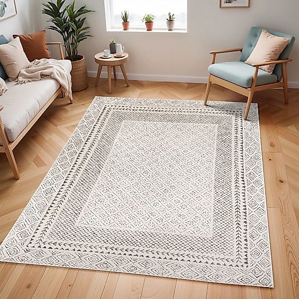 Livabliss Teppich "MONACO" rechteckig 14 mm Höhe Skandinavischer Teppich, K günstig online kaufen