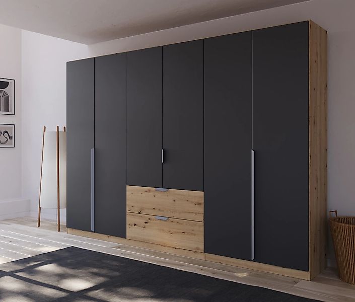 rauch Drehtürenschrank "Kleiderschrank Schrank Garderobe Ankleide DARK&WOOD günstig online kaufen