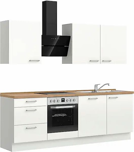 nobilia® Küchenzeile »"Laser II"«, vormontiert, Ausrichtung wählbar, Breite günstig online kaufen