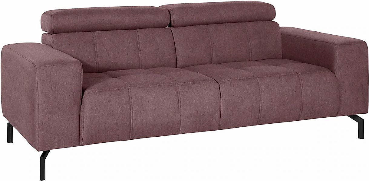 DOMO collection 2-Sitzer "Cunelli zeitlos und elegant, moderne Sitznähte al günstig online kaufen