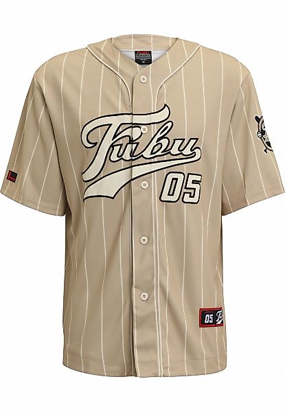 Fubu Kurzarmshirt "Fubu Herren FM232-003-2 FUBU Varsity Pinstripe Baseball günstig online kaufen