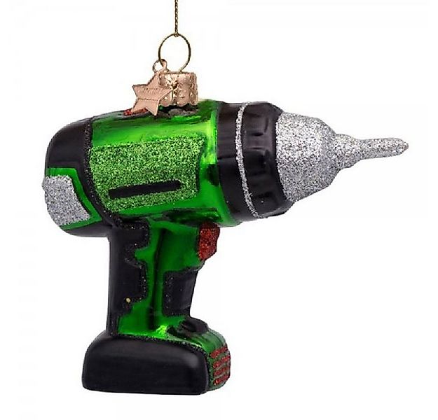 Vondels Christbaumschmuck Ornament Akkuschrauber Grün günstig online kaufen