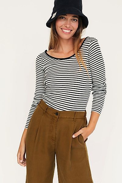 TWOTHIRDS Rundhalspullover Enet - Black & günstig online kaufen