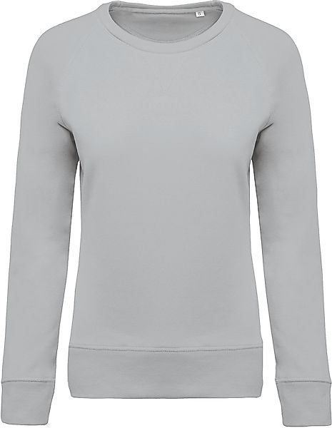 Kariban Sweatshirt Damen Sweatshirt BIO-BAUMWOLLE Rundhalsausschnitt günstig online kaufen