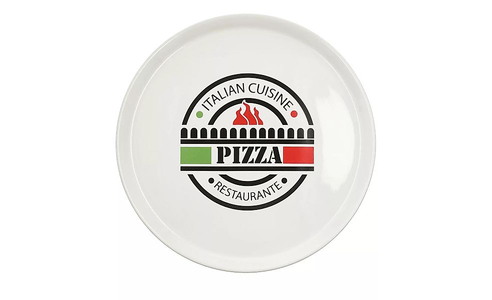 KHG Pizzateller Ø 30 cm - weiß - Porzellan - Geschirr > Teller - Möbel Kraf günstig online kaufen
