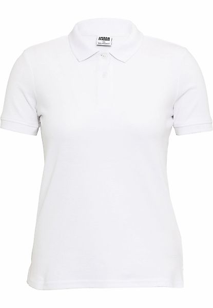 URBAN CLASSICS Poloshirt "Urban Classics Ladies Polo Shirt" 1 Stk. tlg. günstig online kaufen