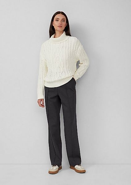 s.Oliver Chinos Hose Interlock-Jogpants mit Straight Leg günstig online kaufen