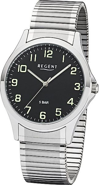 Regent Quarzuhr 11310063, Armbanduhr, Herrenuhr, mit Leuchtzeiger günstig online kaufen