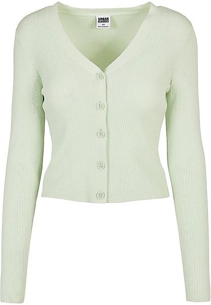 URBAN CLASSICS Strickjacke Urban Classics Damen Ladies Short Rib Knit Cardi günstig online kaufen