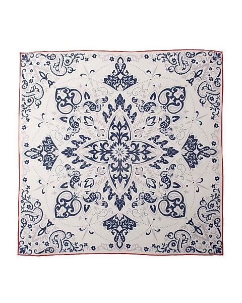 MayTree Seidentuch Baumwolle und Seide quadratisch 65x65cm, Folklore, (Stüc günstig online kaufen