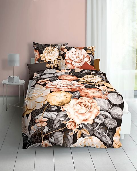 Kaeppel Bettwäsche Bettwäsche "Serena", Biber, Blumen günstig online kaufen