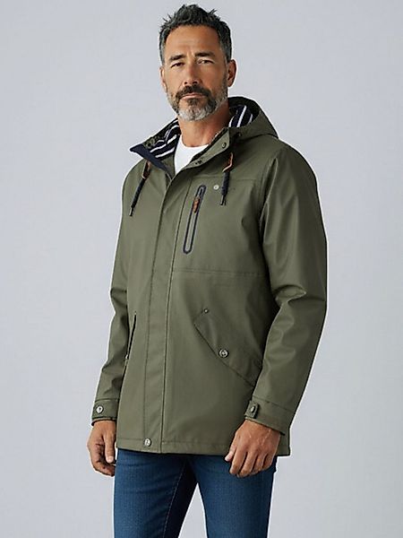 Dry Fashion Regenjacke Lübeck Herren Parka Lübeck mit verstellbarer Kapuze günstig online kaufen