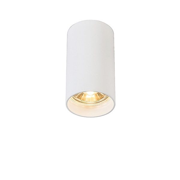 Qazqa LED Aufbaustrahler Tuba, ohne Leuchtmittel, günstig online kaufen