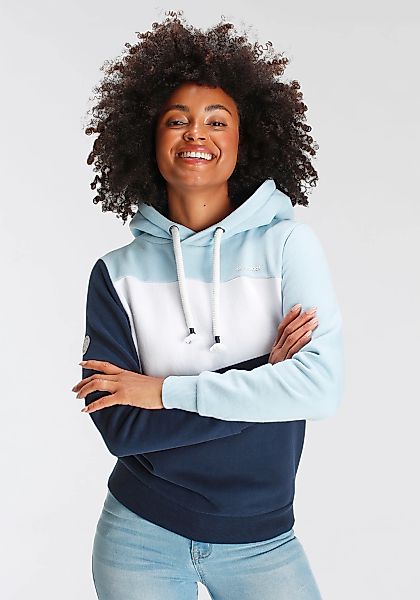 KangaROOS Hoodie, Langarm, lockere Passform, Colorblocking-Optik günstig online kaufen