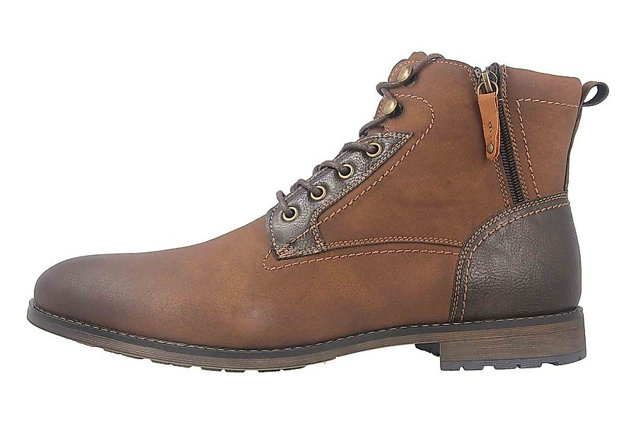 Mavins 3HH0180203 3500 D.Brown PU Nubuck Schnürboots günstig online kaufen