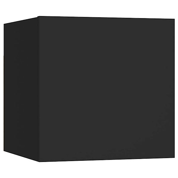 Tv-wandschrank Schwarz 30,5x30x30 Cm günstig online kaufen