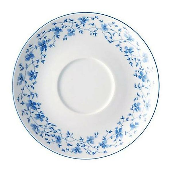 Arzberg Form 1382 Blaublüten Suppen Untertasse 17 cm günstig online kaufen