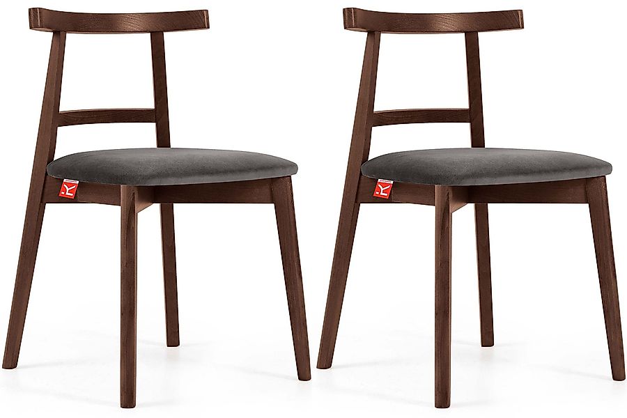 KONSIMO® Holzstuhl Esstischstühle LILIO, Holzstühle, Polsterstühle günstig online kaufen