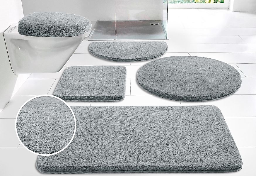 my home Badematte Merida, Badvorleger, Badezimmer günstig online kaufen