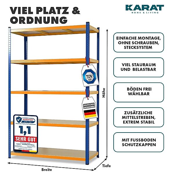 Kubus Schwerlastregal Lagerregal für jeden Keller günstig online kaufen