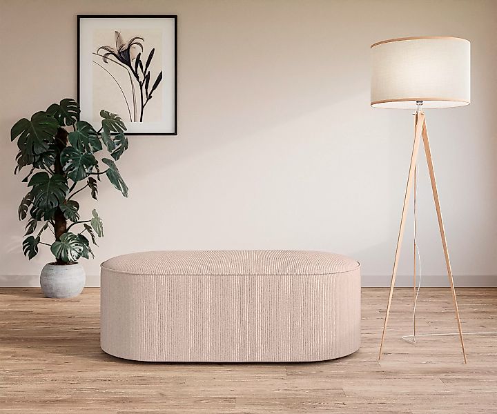 andas Polsterhocker "EIVIND Sitzhocker, Maße: B/T/H: 142/70/48 cm", auch in günstig online kaufen