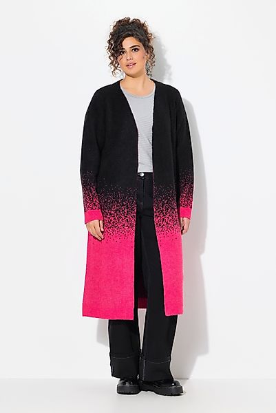 Ulla Popken Strickjacke Long-Strickjacke Farbverlauf offene günstig online kaufen