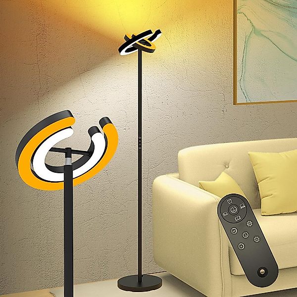 MUPOO Stehlampe LED Stehleuchte 36W Leselampe günstig online kaufen