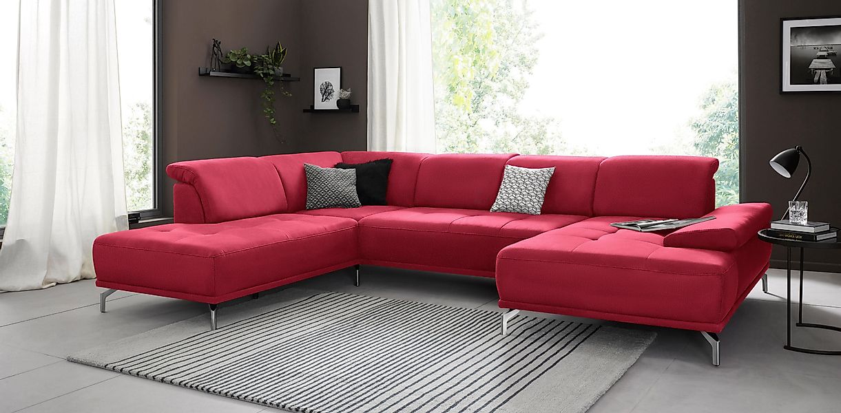 Places of Style Wohnlandschaft "Caluna", Inkl.Sitztiefenverstellung, wahlwe günstig online kaufen