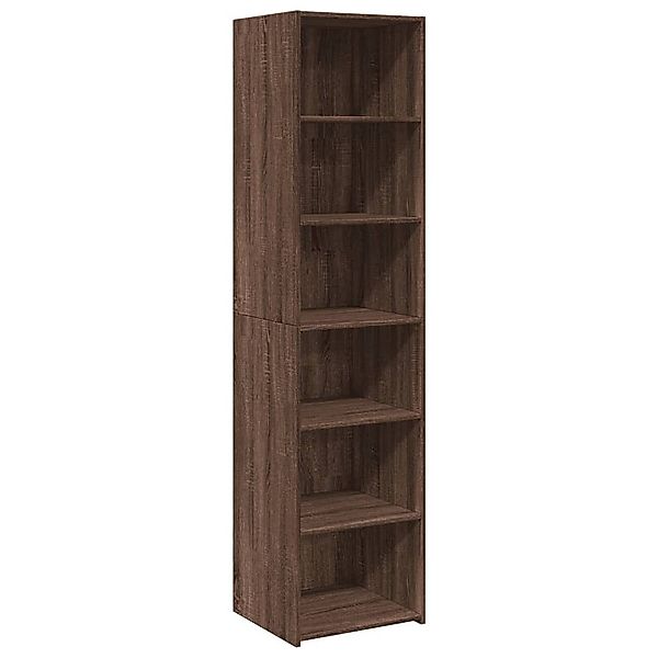 vidaXL Highboard Highboard Braun Eichen-Optik 45x41x185 günstig online kaufen