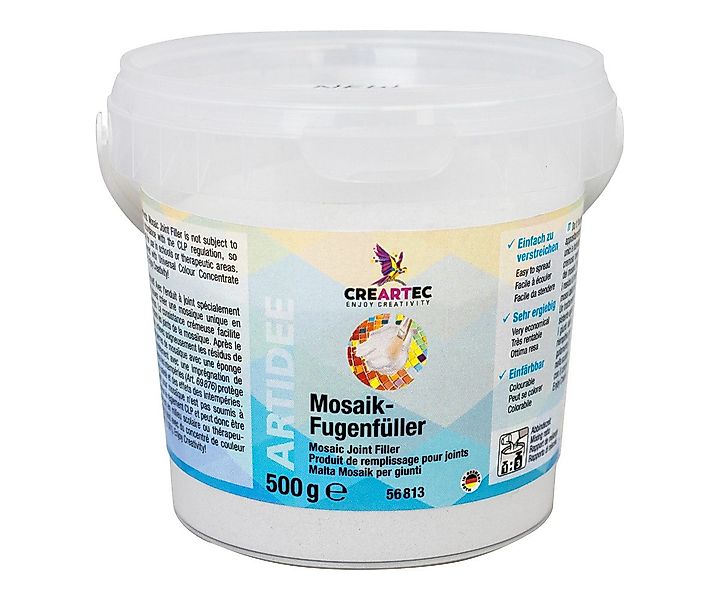 CREARTEC Klebstoff Mosaik Fugenfüller Weiß - günstig online kaufen