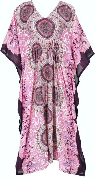 Guru-Shop Midikleid Ponchokleid, Kaftan, Maxikleid, Strandkleid günstig online kaufen