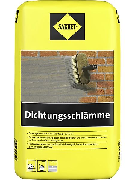 Sakret Dichtstoff Sakret Dichtungsschlämme 10 kg günstig online kaufen