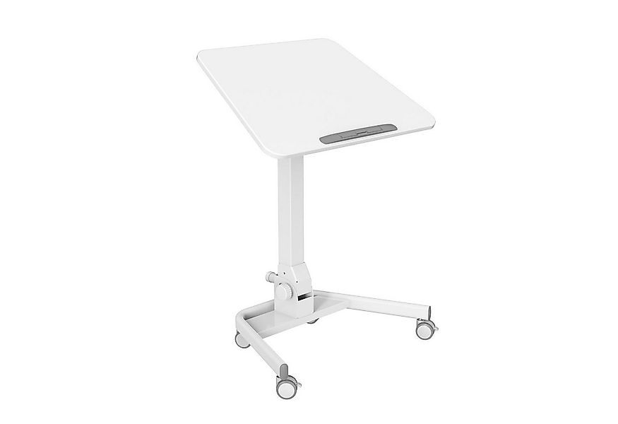 SVITA Schreibtisch JEJU, Stehpult, Mobil, Computertisch, Laptoptisch, Weiß günstig online kaufen